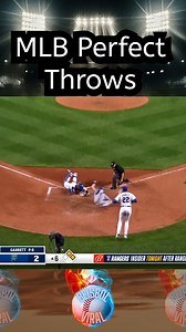 MLB Perfect Throws #mlb #baseball #beisbol #mlbbhighlights | Beisbol Viral