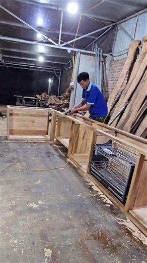 Building a Wooden Kitchen Cabinet Frame by Hand