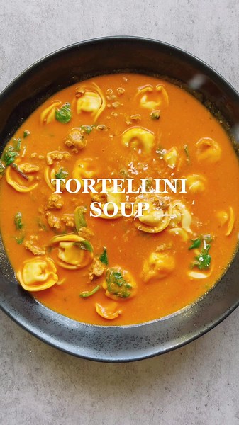 Delicious Fall Dinner Recipe: Turkey Tortellini Soup