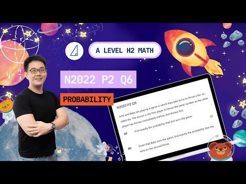 [Probability] N2022 P2 Q6 - H2 Math Tuition @ Tim Gan Math