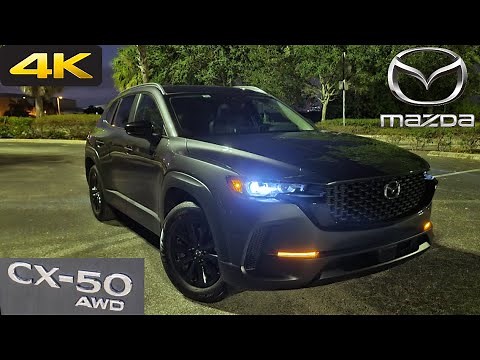 2023 Mazda CX-50 2.5 S Preferred Plus - POV Night Drive 4K (Binaural Audio) 8 Speaker Sound System