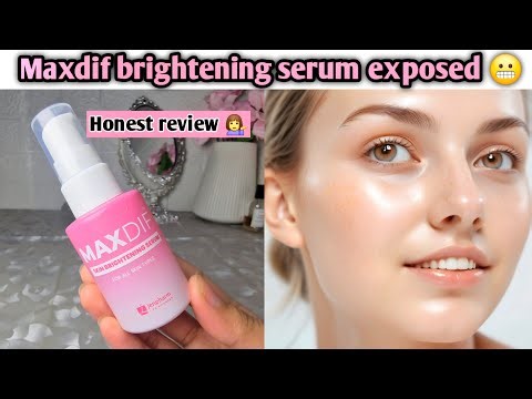 Maxdif Brightening serum reality | Brightening serum from jenpharm | Glow with Fatima