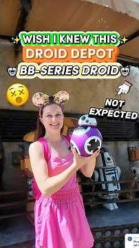 Watch BEFORE Building BB-Series Droid! 🫣🤖(Droid Depot Disneyland)
