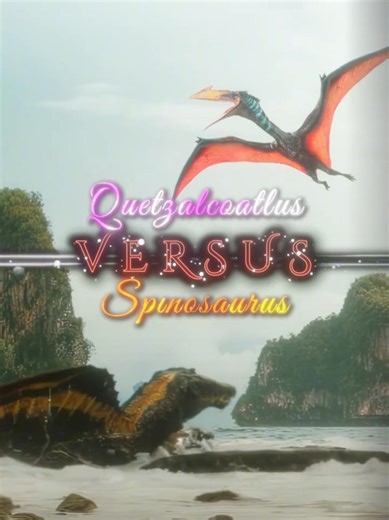 Quetzal vs Spinosaurus | TENI TENI (Slowed + Reverb) #Edit #JurassicWorld