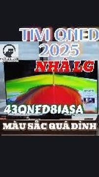 Smart Tivi LG QNED AI 4K 43 Inch 43QNED81ASA 2025 - Indonesia