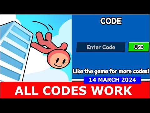 *ALL CODES WORK* Building towers to fly farther 🪂l ROBLOX | MARCH 14, 2024