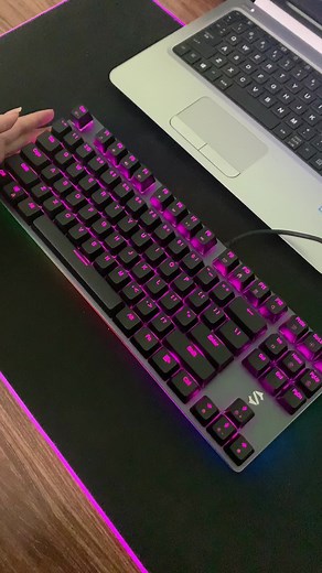 MVP.Computer (@mvp.computer1) - BlackShark-K1: Colorful LED Keyboard Decor for Viral Trend
