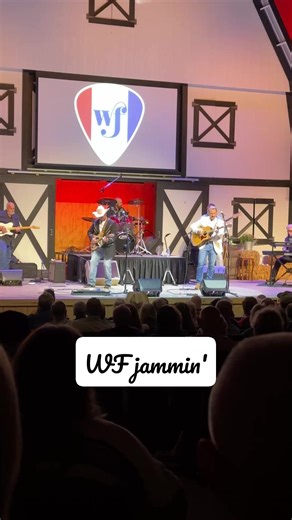 WF jammin' on stage. #WilsonFairchild #countrymusic #stauntonva #statlermade #statlerbrothers #guitar #guitarsolo | Wilson Fairchild