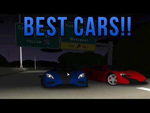 Best Cars!!! | ROBLOX - Ultimate Driving Westover Islands