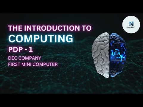 PDP - 1 First MiniComputer invented by DEC.