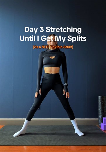 I will not stop until I get them 🥲 #splitsstretches #flexibility