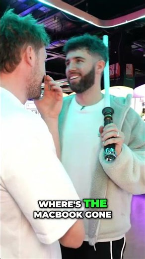 He Bought My MacBook?! Friends Shocked at Arcade Confession! #shorts