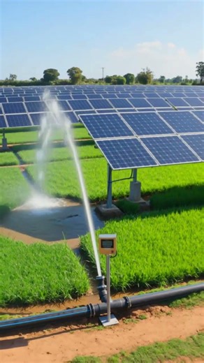 The Future of Farming: High-Pressure Irrigation with Cosmo Power Solar Pump Controllers! ☀️💧