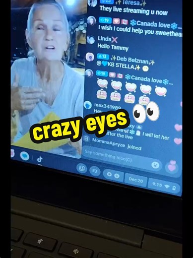 Deb the Pet Lady's Eyes: A TikTok Live Highlight