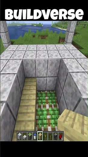 Secret Hidden Pool in Minecraft! 🏊✨ | Redstone Build Idea #minecraft #buildverse #minecraftpe