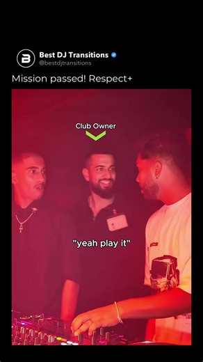 Bro delivered 🔥 Love DJ Transitions? Follow us! ⭐ Credit: @dj.kila #dj #transition #mix #club #nightlife