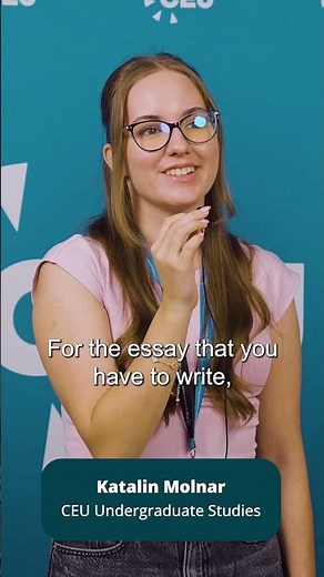Undergraduate Application Tips from CEU Students