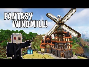 Building a Fantasy Windmill! (Minecraft 1.20+ Tutorial)