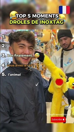 TOP 5 moments DROLES d'INOXTAG