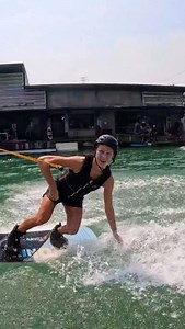 Balance, strength, mobility – can you do this challenge?💪 Why is this movement powerful?⬇️ ✅ Builds one-leg strength ✅ Improves hip & ankle mobility ✅ Strengthens core stability ✅ Boosts balance for tricks ✅ Helps with cleaner landings ✅ Reduces risk of injuries Let me know if you wanna see more challenges and workout clips tailored for wakeboarding 💡 Btw. I filmed this challenge while preparing for the European Championships @fitnessfirstger in Trier💪 #challenge #workout #strength #wake #wak