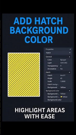 This Hatch Trick Improves Clarity Instantly #AutoCAD #CADTips