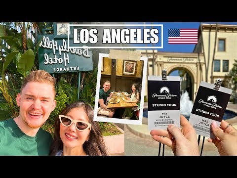 LA Day Full Vlog - Beverly Hills Hotel, Polo Lounge, Paramount Studio, Walt's Table at Tam O'Shanter