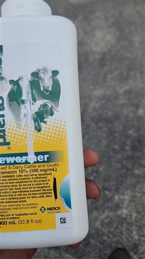 Watch My review on Dewormer Safeguard Suspension Cattle and Goats on Amazon Live