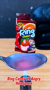 7.9K views · 34 reactions | Ring Candy Vs Angry Hot Spoon #satisfyingvideo #hotspoon #angryspoonexperiment | Angry Spoon Experiment | Facebook
