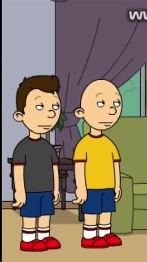 Caillou & Classic Caillou Get Grounded