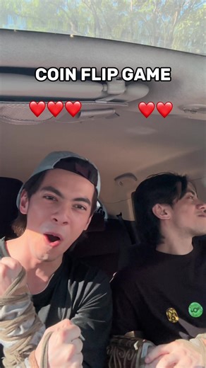 COIN FLIP GAME #guecotwins #fyp