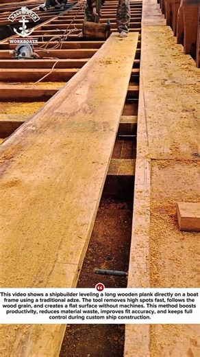 Traditional Shipbuilding Skill That Saves Time and Wood