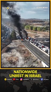 47K views · 584 reactions | Nationwide unrest in Israel. #IsraelHamasWar | WION | Facebook