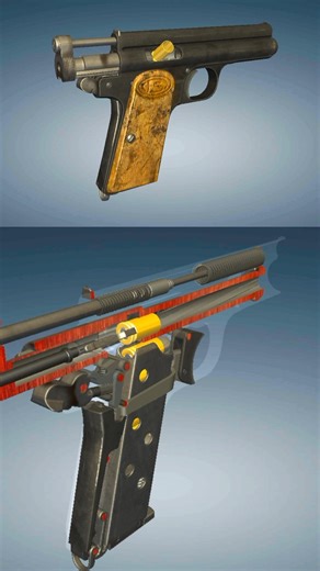 How Frommer stop pistol work