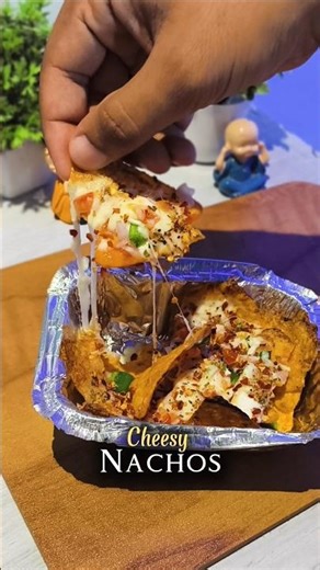 Crispy, Cheesy Nachos in Just 10 Minutes!! #shorts #cheesy #nachos #theshuklasisters