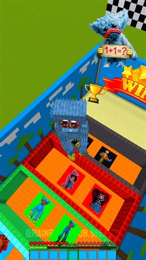 Poppy Playtime Insane Correct Jump Challenge😍 #poppyplaytime #minecraft