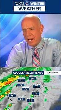 Rain expected Easter Sunday in central North Carolina