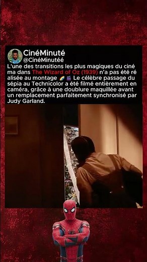 L’Une des Plus Grandes Transitions du Cinéma a Été Filmée en Direct 😳 | The Wizard of Oz #shorts