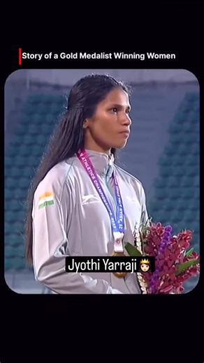 #Support page sports player. on Instagram: "🥹 Her Eyes Tell A Story Words Can’t ❤️🇮🇳 Some champions run with thunderous applause. Some run in silence. Jyothi Yarraji belongs to the second kind. India’s fastest hurdler and national record holder, Jyothi has once again proved her class by winning gold at the Asian Athletics Championships in 2023 and 2025. With every stride over the hurdles, she has pushed Indian athletics to a level few have reached before. Her timing, consistency, and composur