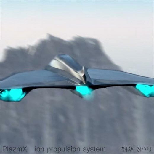 PlazmX my plasma propulsion aircraft design visualization
