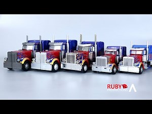 Transformers 1 Optimus Prime Compilation Ft. MPM4, W8606, LS03, LS03F, LS14... (Stop Motion)