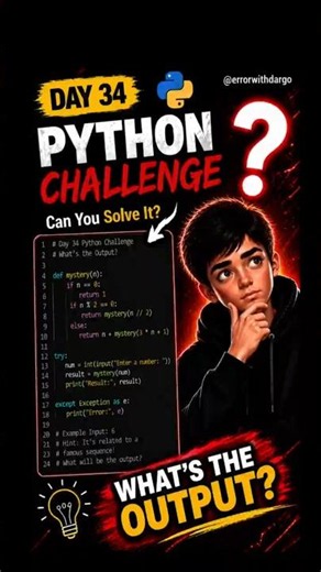Can You Predict the Output? 🐍 | Python Challenge #34