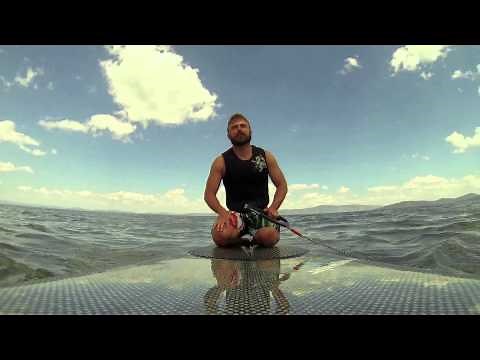 Paddle Boarding Behind A Boat