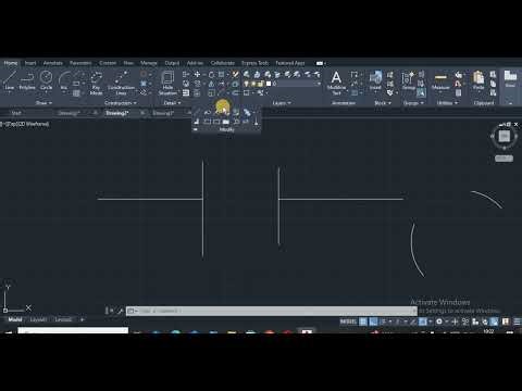 Learn Break & Break at Point in Command Autocad in 1 Min