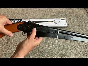 Unboxing The Daisy Model 25 Pump-Action BB Rifle.