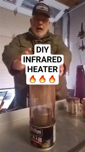 DIY Infrared Heat with Perlite Wick #shorts #alcoholstove #offgrid