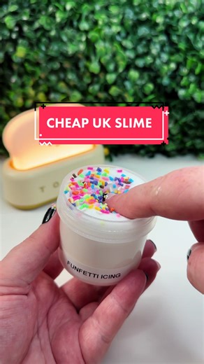 Funfetti Icing Slime Review from Kiki Slime Shop