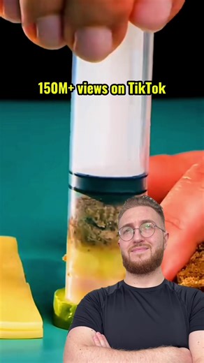 Genius syringe food hack #kitchenhacks #foodhacks