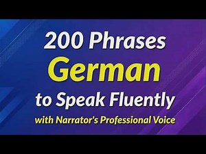 German Phrases for Beginners | 200 basic Phrases to Help You Learn German Fast