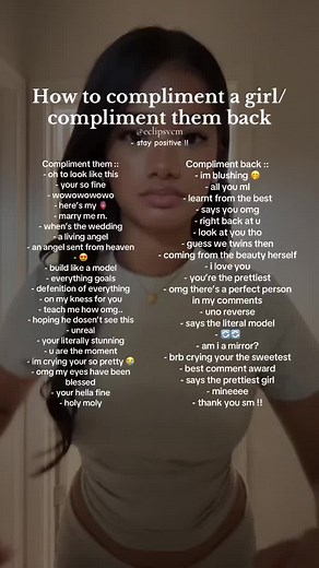 🤍🤍 :: #fyp #actives #xyzbca #eclipsvcm #foryou #tips #tipsaccount #advice #compliment