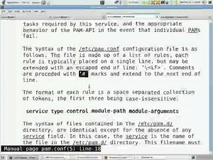 lesson PAM [Pluggable Authentication Modules] دروس دبيان جنو\\لينيكس